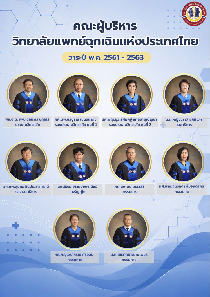 คณะกรรมการบริหาร วาระ 2561–2563