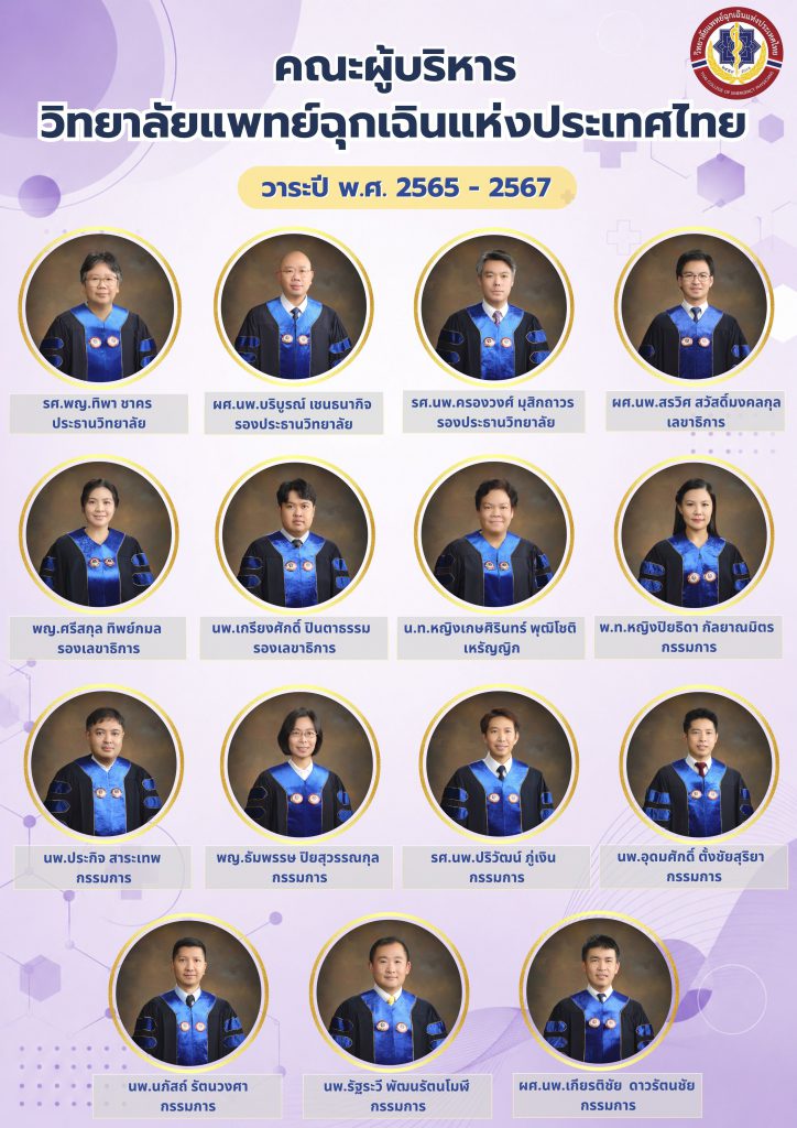 คณะกรรมการบริหาร วาระ 2565–2567